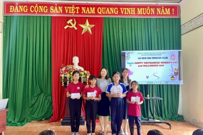 SINH HOẠT CÂU LẠC BỘ TIẾNG ANH THÁNG 10 CHỦ ĐỀ: “HAPPY VIETNAMESE WOMEN’S DAY AND HALLOWEEN DAY!”