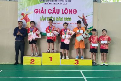 GIẢI CẦU LÔNG LẦN THỨ II NĂM 2025
